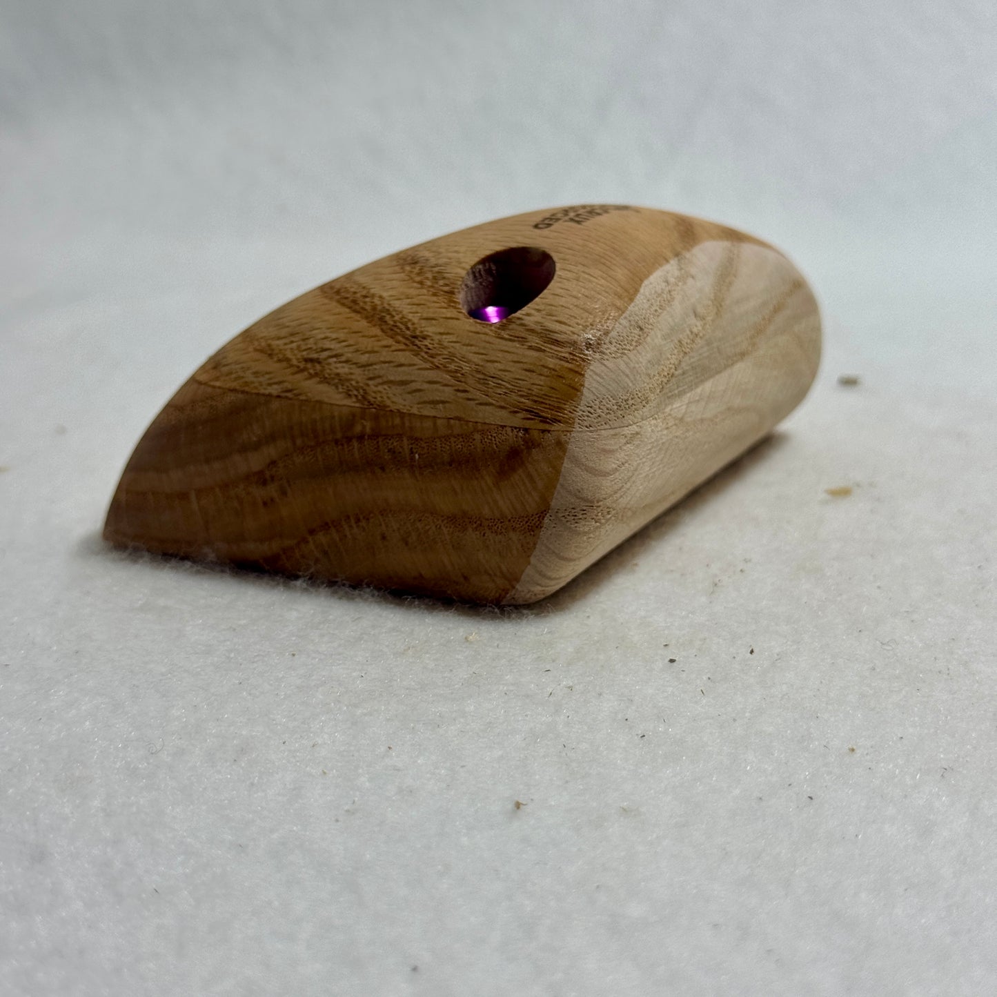 50mm Triangle Red Oak Sloper - Wood Climbing Hold