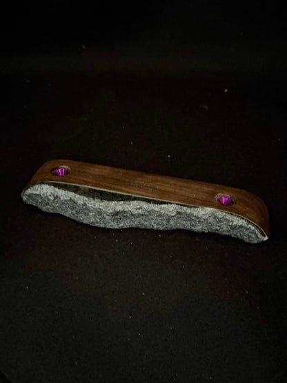 25mm, 15° Incut Crimp - Granite Woodie C053