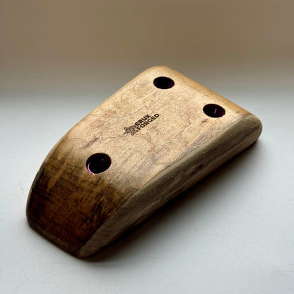 30-10°-35/55 Ambrosia Maple Wedge Pinch - Wood Climbing Hold