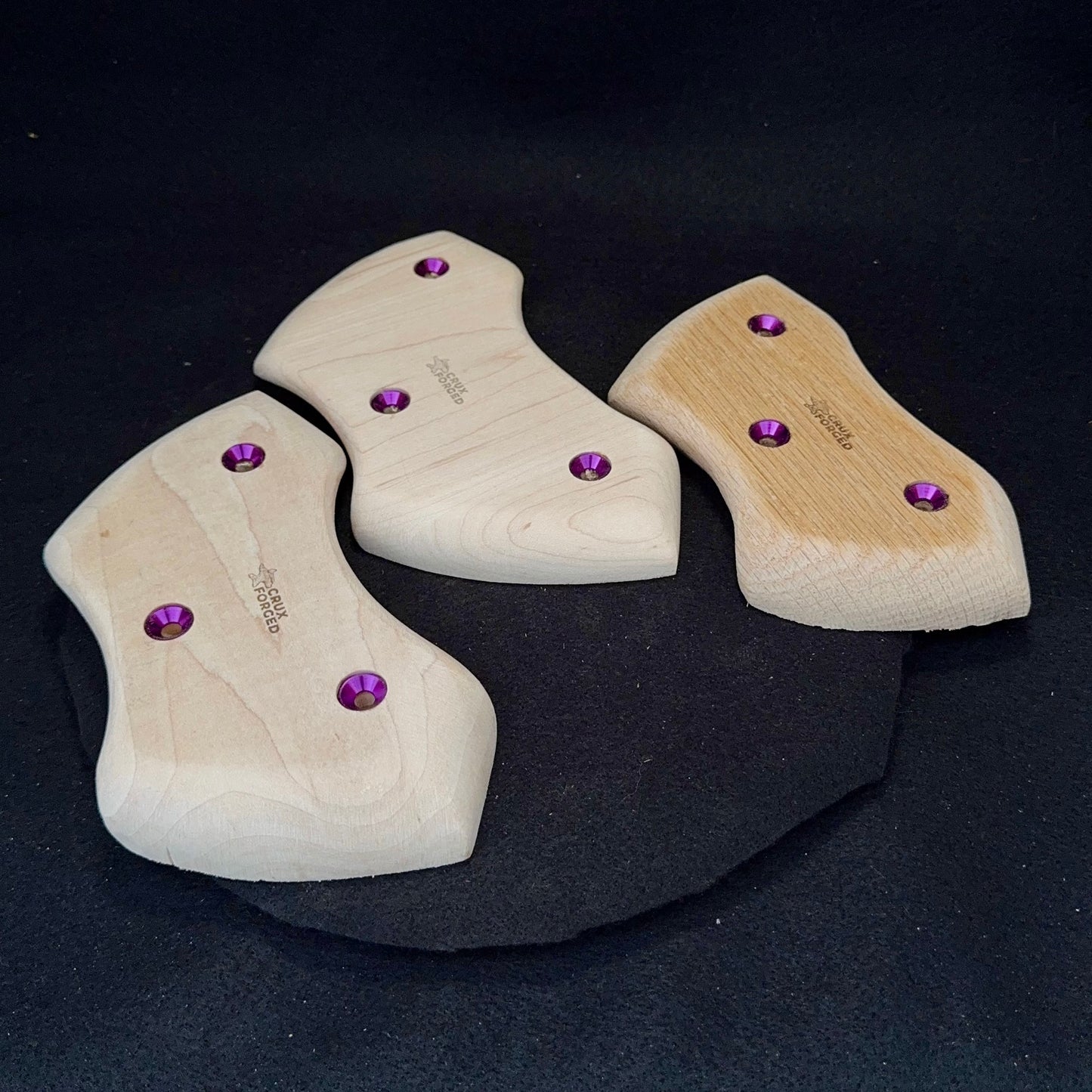 Thick "Wutang" Pinch - Wood Climbing Hold