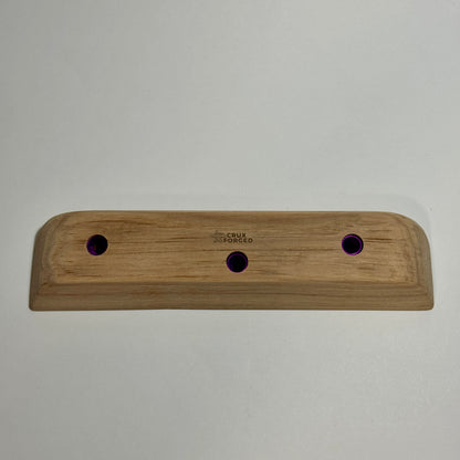 Standard Crimp Rail - Wood Climbing Holds