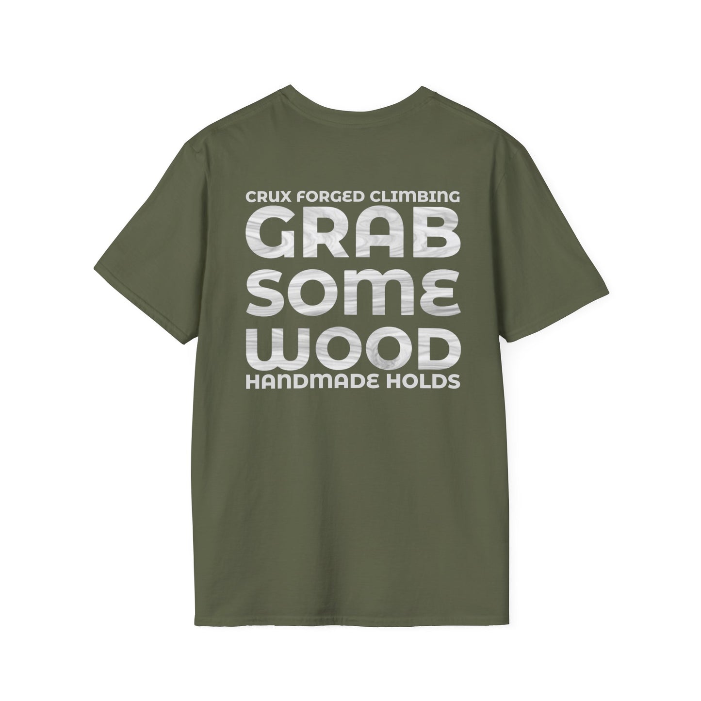 Crux Forged "Grab Some Wood" - Unisex Softstyle T-Shirt
