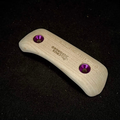 20mm 45° Tiny incut Crimp - Wood Climbing Hold