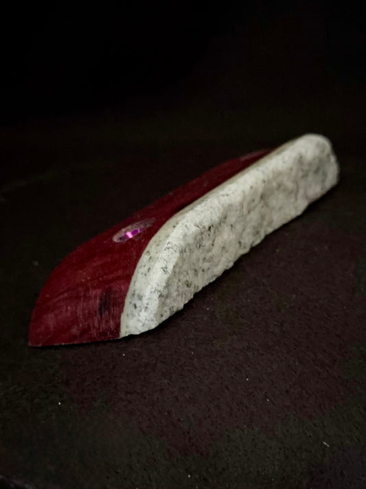 23mm, 27° Incut Crimp - Granite Woodie C048