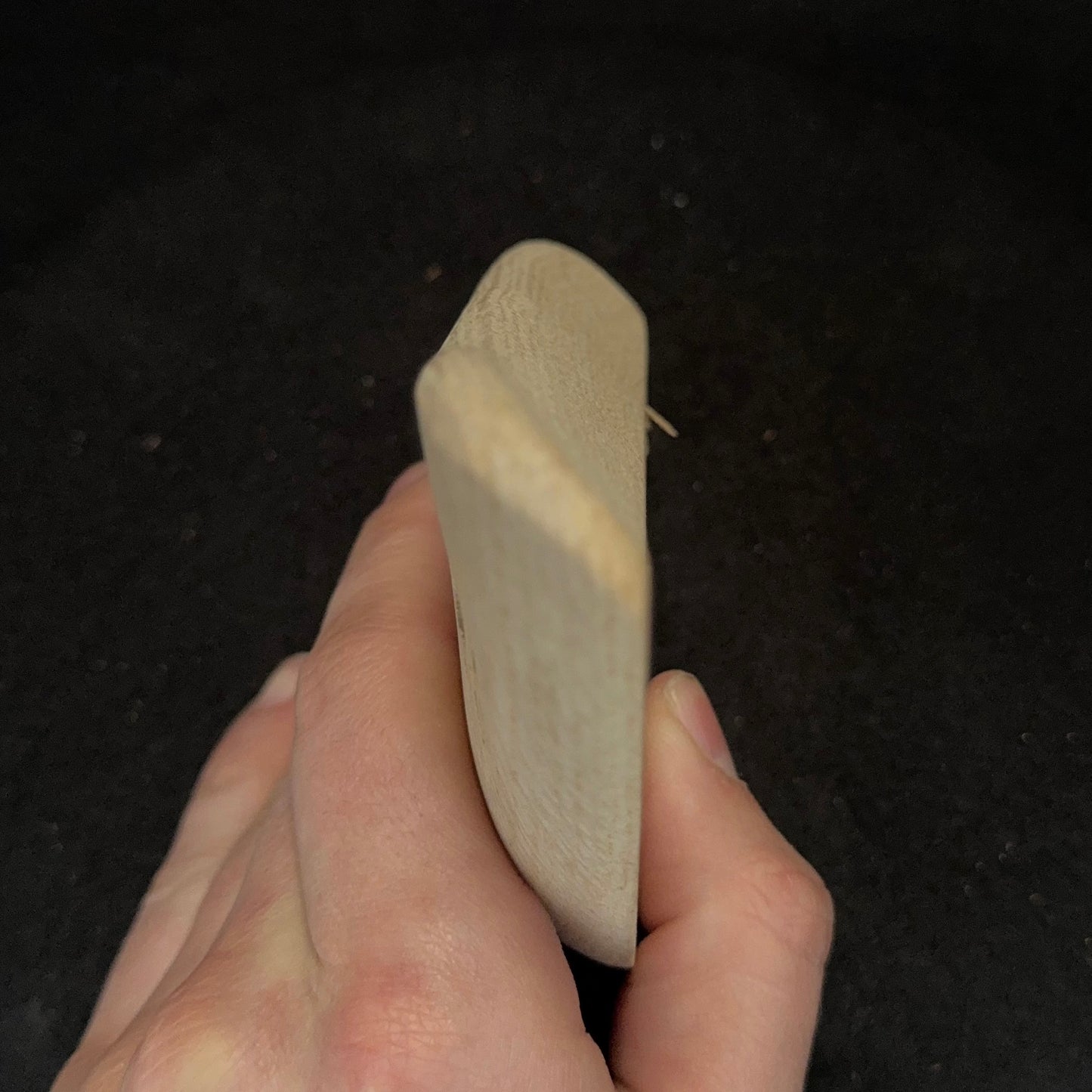 20mm 45° Roughed incut Crimp - Wood Climbing Hold