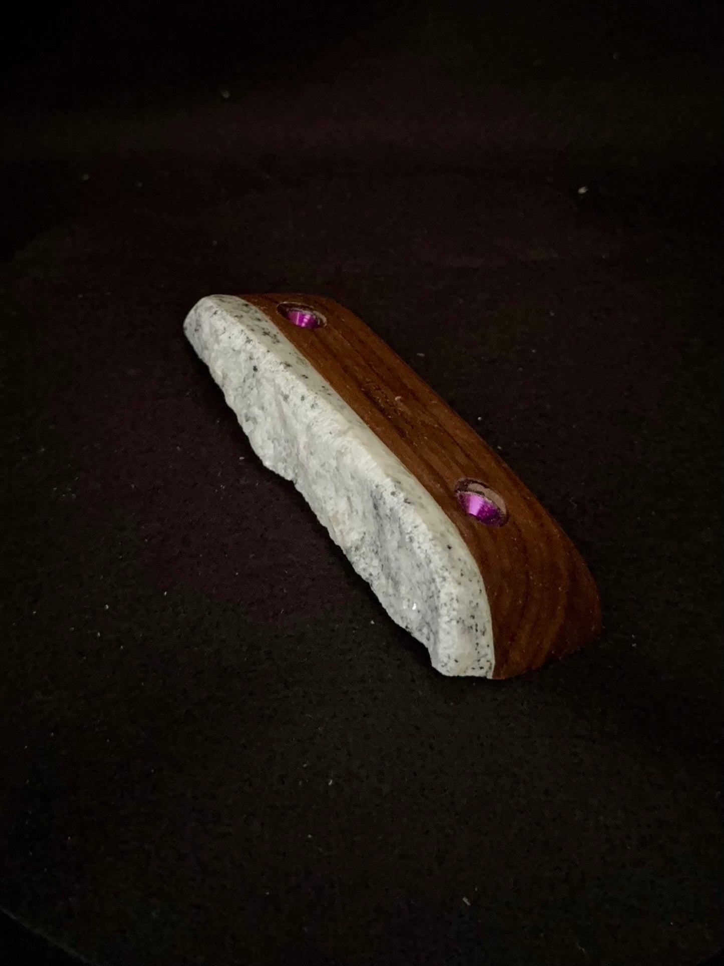 25mm, 5° Incut Crimp - Granite Woodie C051