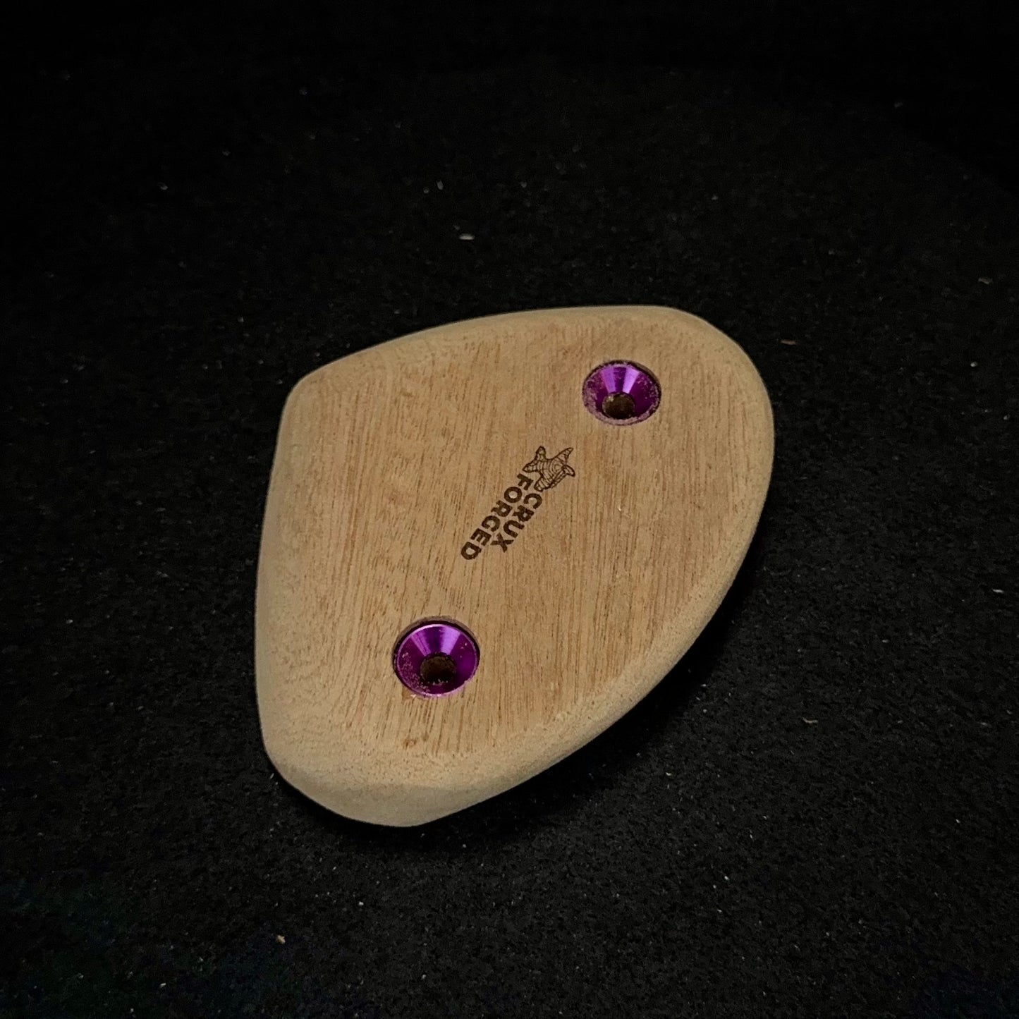 20mm 40° incut Crimp - Wood Climbing Hold