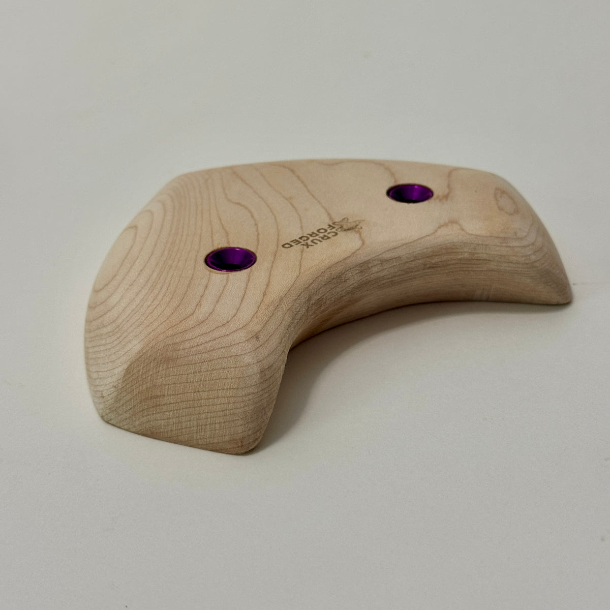 21mm 30° Foxy Maple Crimp - Wood Climbing Holds