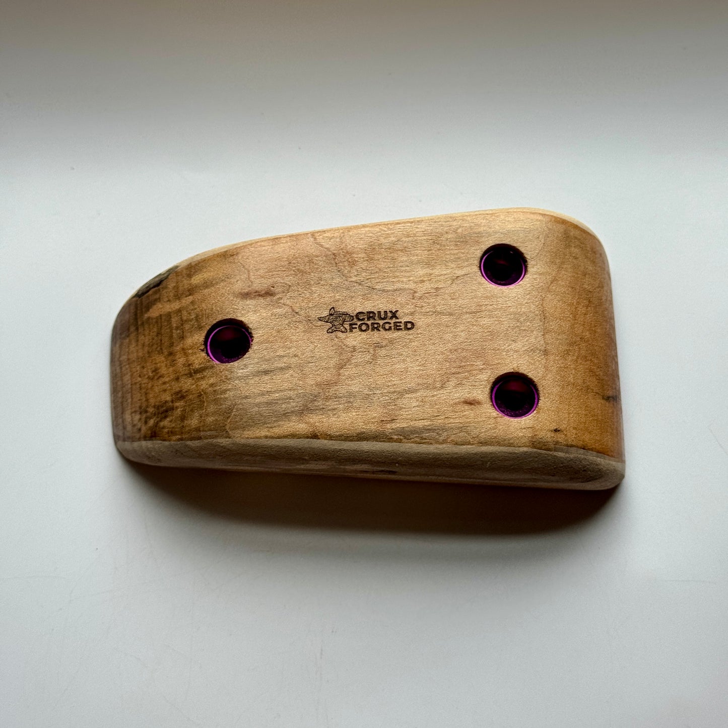 30-10°-35/55 Ambrosia Maple Wedge Pinch - Wood Climbing Hold