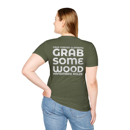 Crux Forged "Grab Some Wood" - Unisex Softstyle T-Shirt