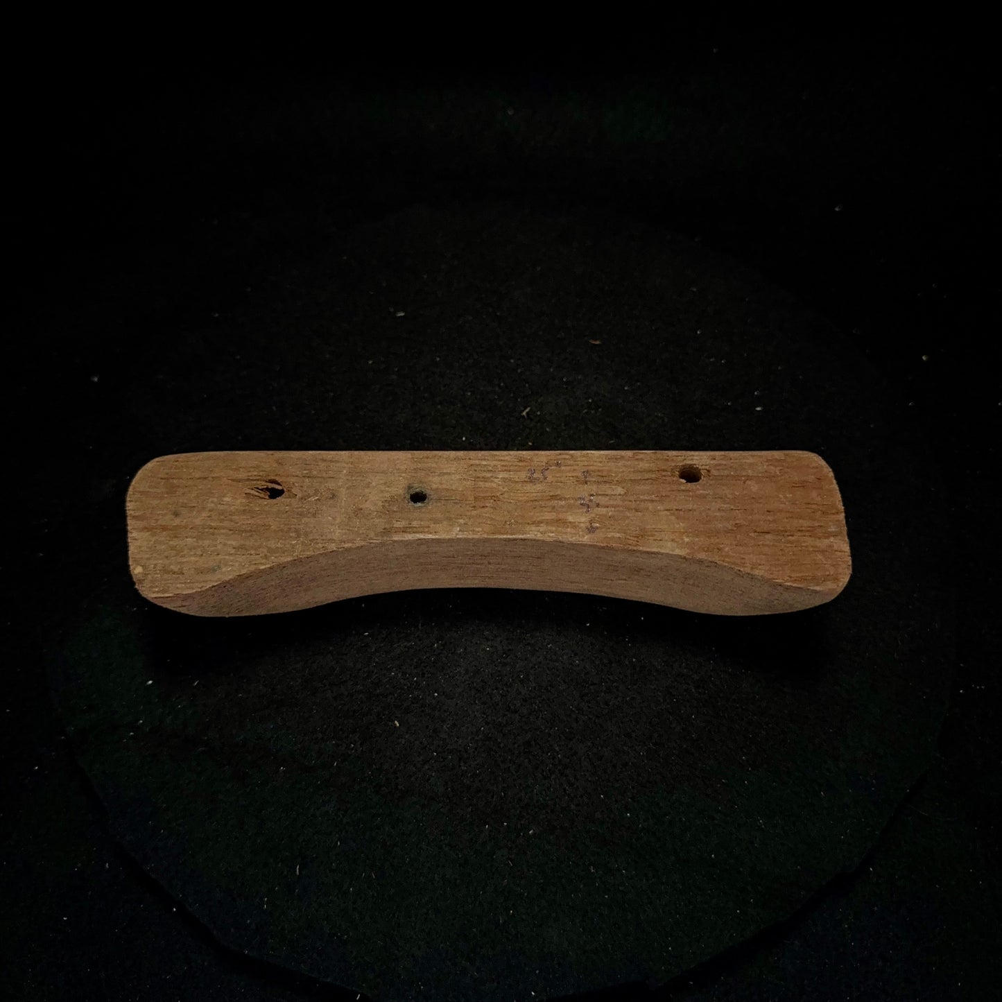 Thin Mahogany Edge/Pinch - Wood Climbing Hold