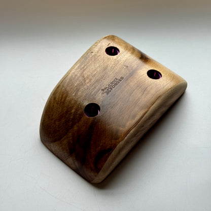 35-10°-70/80 Thick Wedge Pinch - Wood Climbing Hold