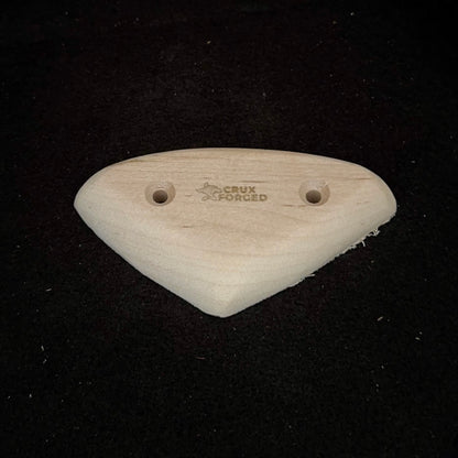 12mm 25° incut Micro Crimp - Wood Climbing Hold