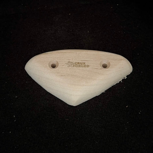 12mm 25° incut Micro Crimp - Wood Climbing Hold