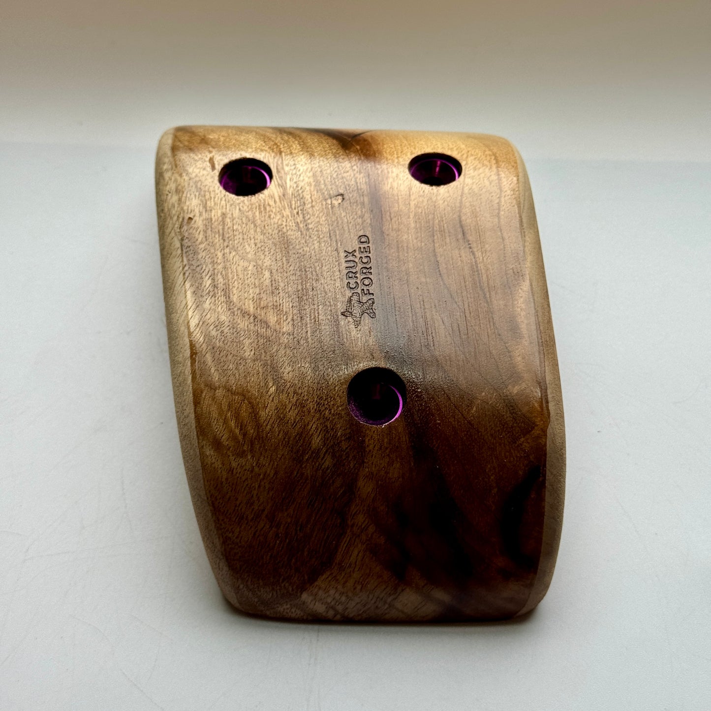 35-10°-70/80 Thick Wedge Pinch - Wood Climbing Hold