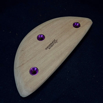 20mm 35° incut Cherry Crimp Rail - Wood Climbing Hold