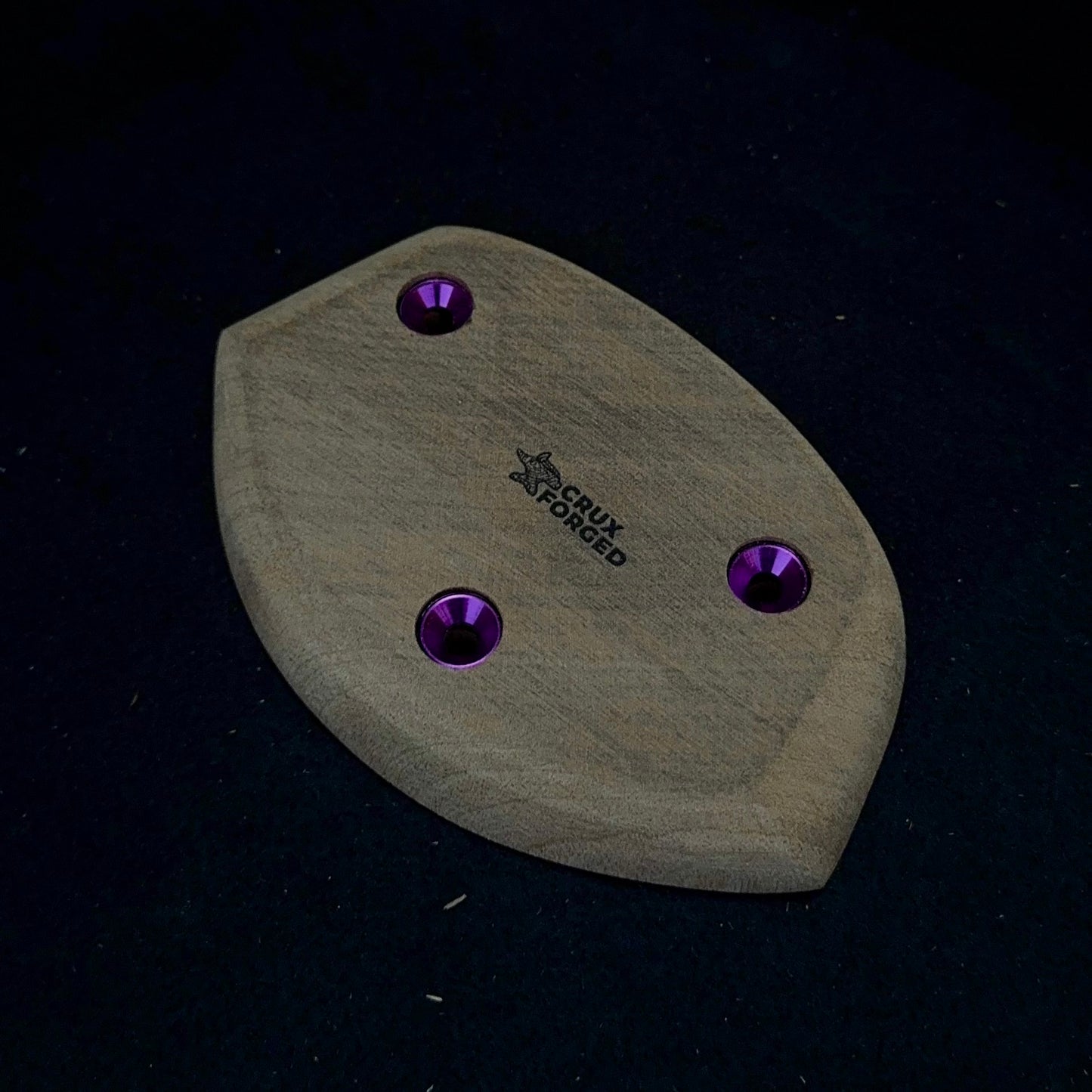 17mm Convex Crimp - Wood Climbing Hold