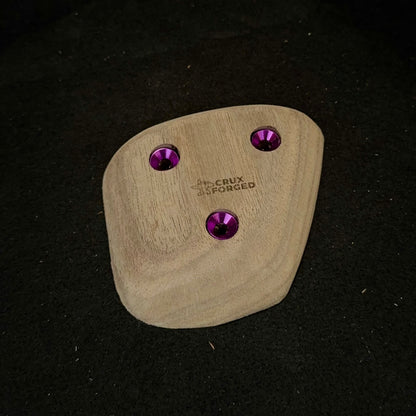 22mm 15° incut Crimp - Wood Climbing Hold