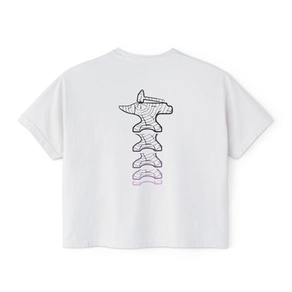 Women's  FADED Boxy Tee