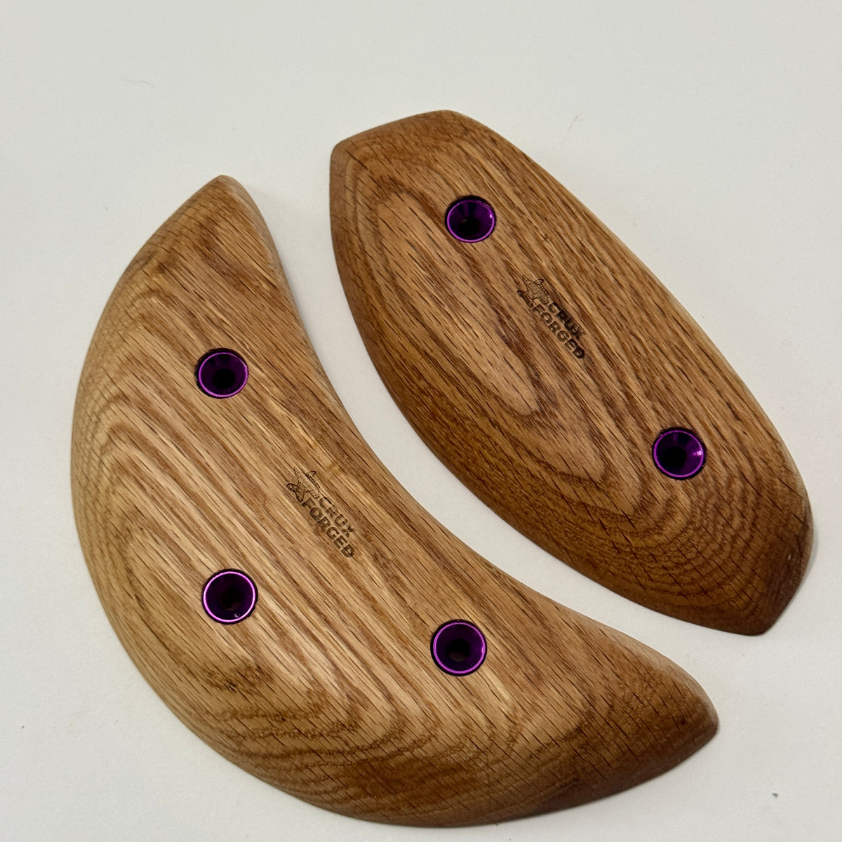 19mm Oak Blocker Crimps - Wood Climbing Holds