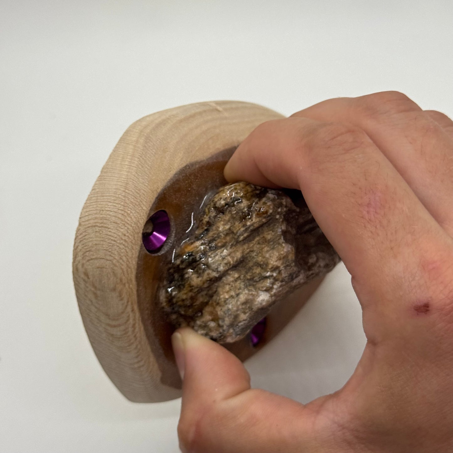 22mm 15° incut Granite Crimp - Real Rock Hold