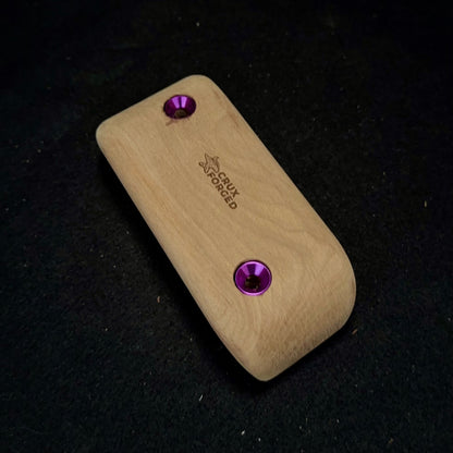 Medium Cherry Pinch - Wood Climbing Hold