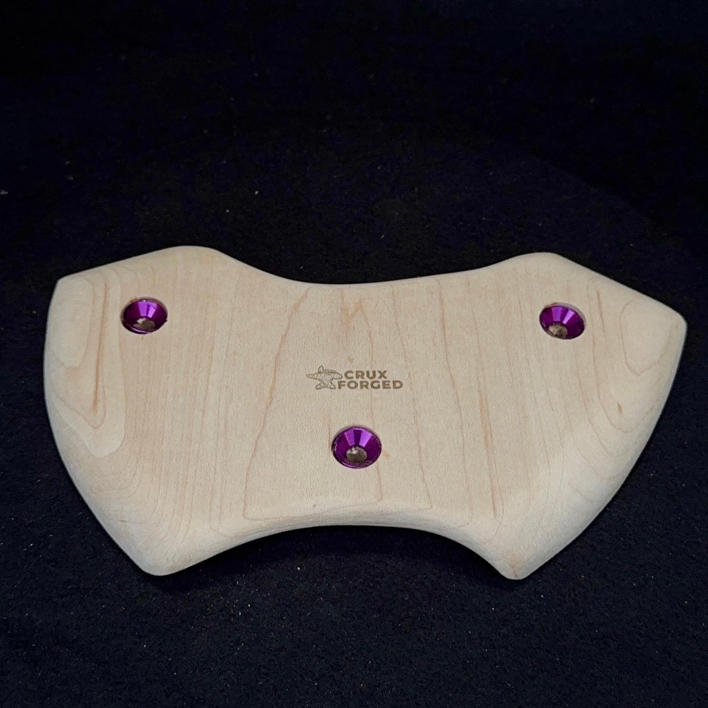 Thick "Wutang" Pinch - Wood Climbing Hold