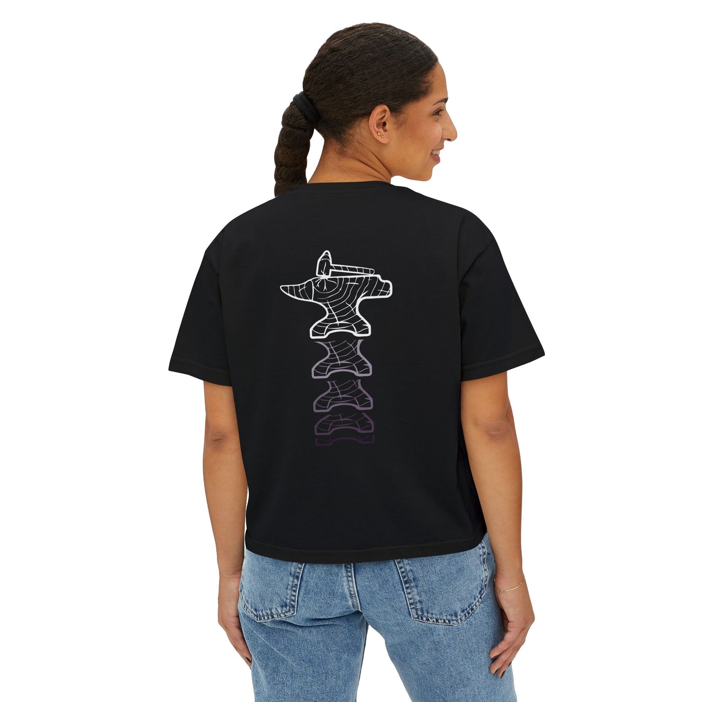 Women's  FADED Boxy Tee