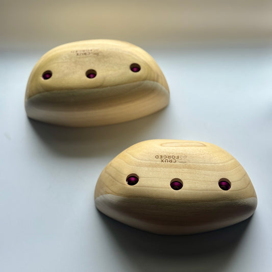75mm 10° Incut XL Poplar Sloper - Wood Climbing Hold