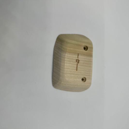 15mm 45° very Incut crimp - wood climbing hold