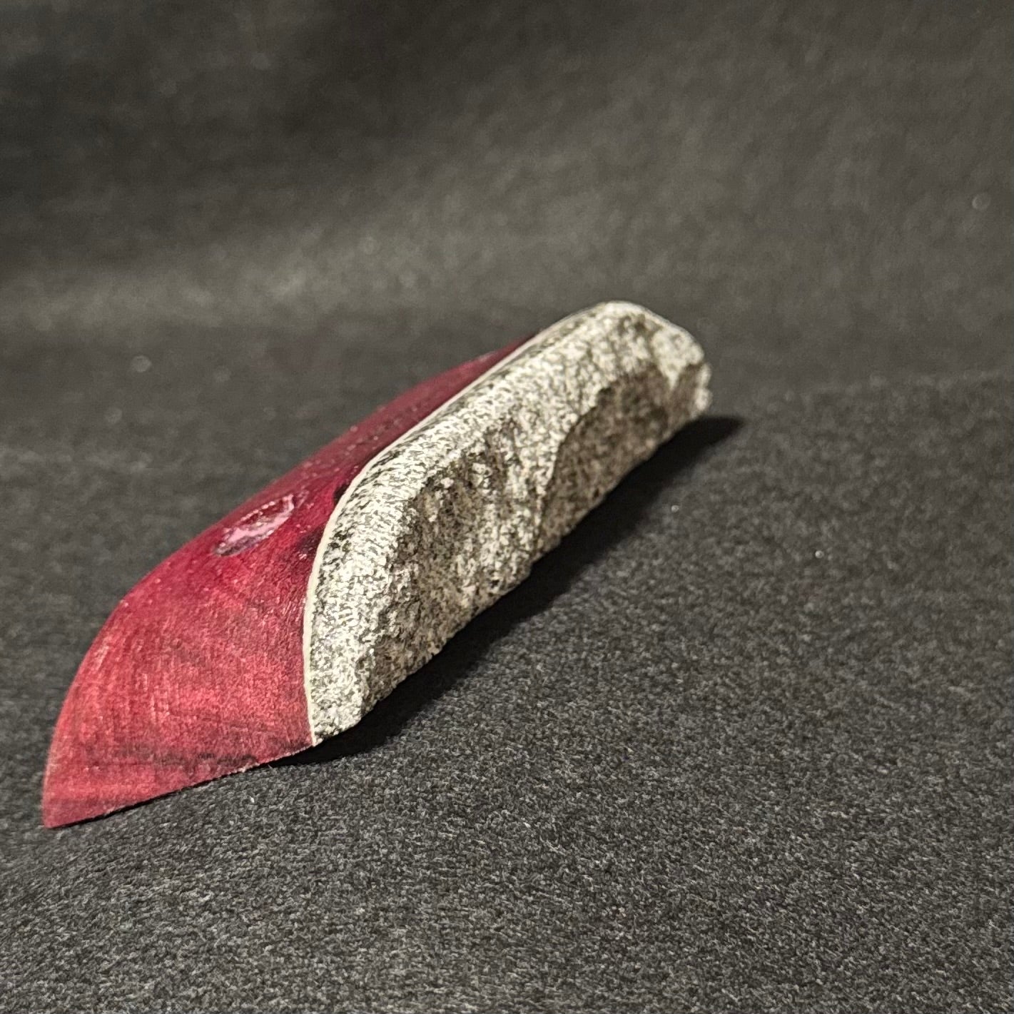 24mm, 20°-27° Incut Crimp - Granite Woodie C046