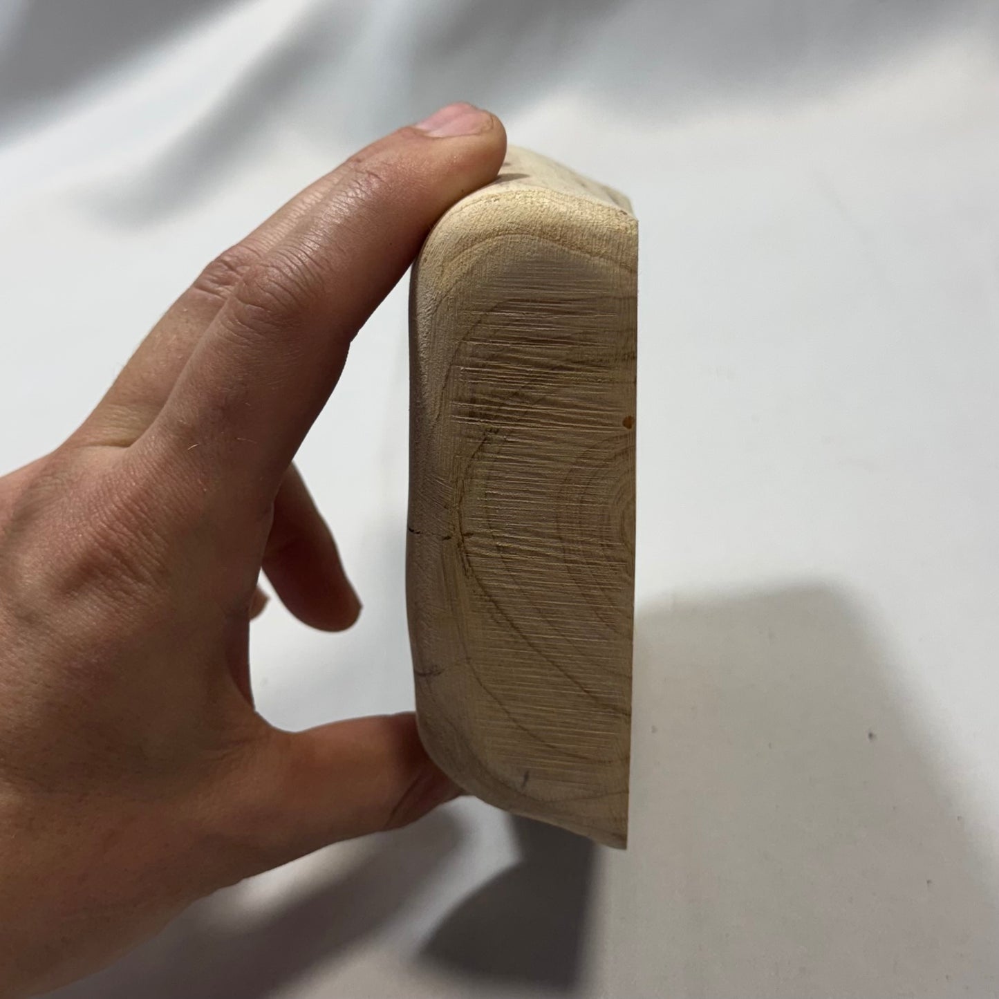 Firewood Pinch - Wood climbing hold