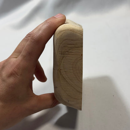 Firewood Pinch - Wood climbing hold