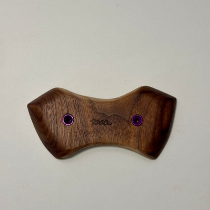 20-15°-54 Wutang Pinch - Wood Climbing Hold