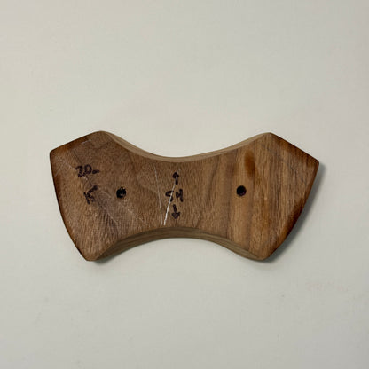 20-15°-54 Wutang Pinch - Wood Climbing Hold