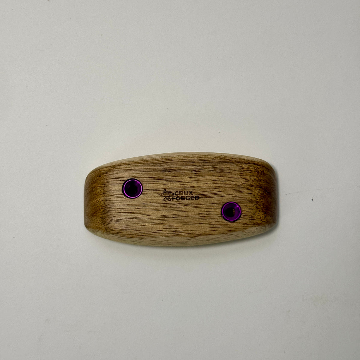 26-15°-60 Black Limba Pill Pinch - Wood Climbing Hold