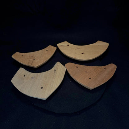 16-18mm Mask Crimp - Wood Climbing Hold