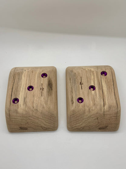 Standard Large Pinch - Wood Climbing Holds