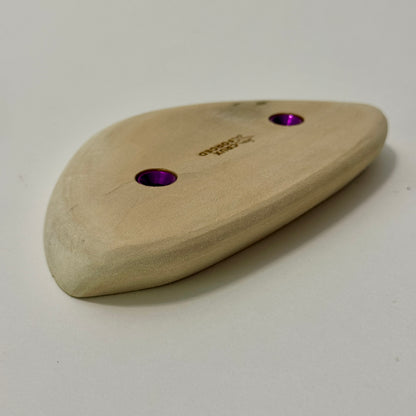 19mm 45° Incut Poplar Crimp - Wood Climbing Holds