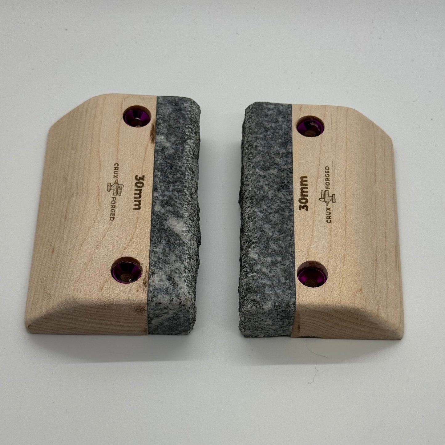 2x 30mm Granite Real Rock Woody Edges