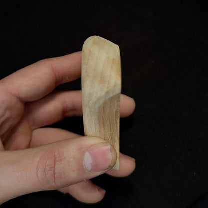 20mm 20° incut Thumbcatch Crimp - Wood Climbing Hold