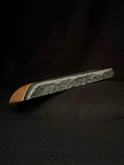 22mm, 0°-15° Incut Crimp Rail - Granite Woodie R014