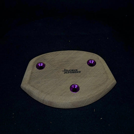 17mm Convex Crimp - Wood Climbing Hold