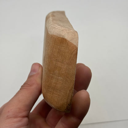 25mm 10° Incut Pinch  - Wood Climbing Hold