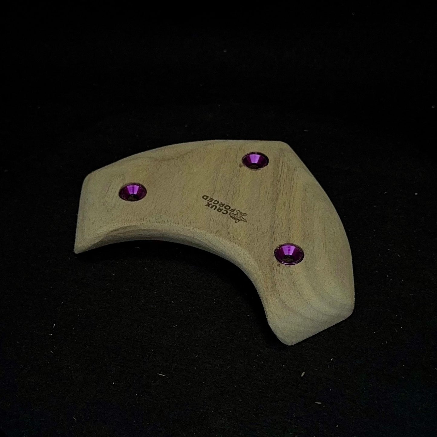 16-18mm Mask Crimp - Wood Climbing Hold