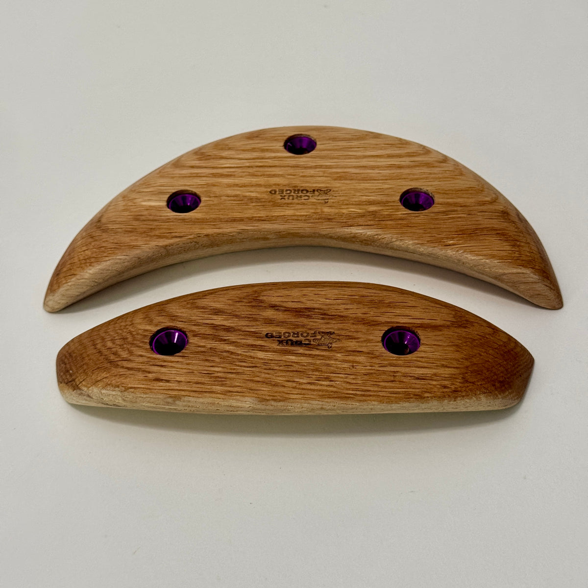 19mm Oak Blocker Crimps - Wood Climbing Holds