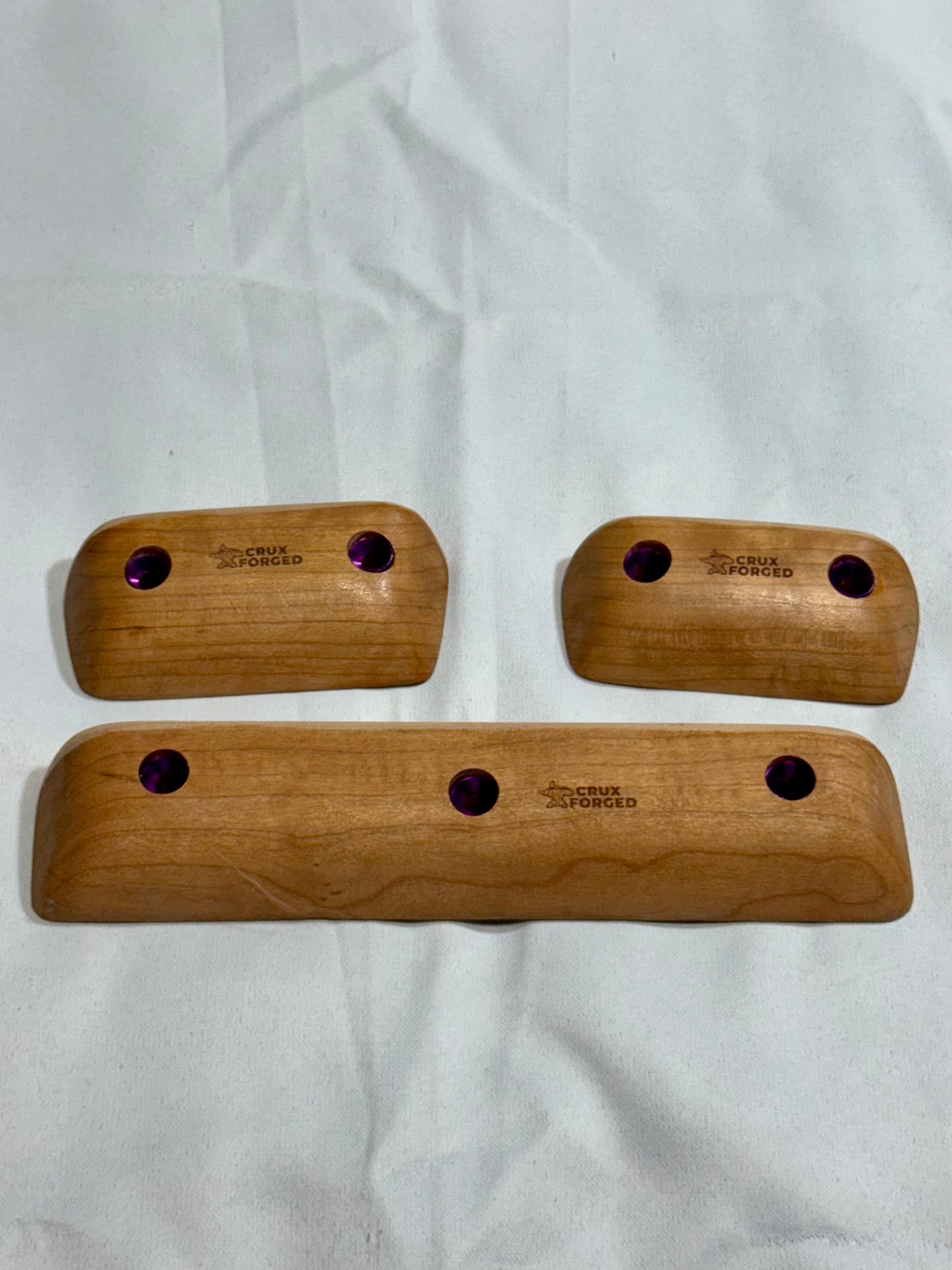 23mm Cherry Crimp Set 2 - Wood Climbing Holds