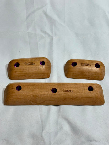 23mm Cherry Crimp Set 2 - Wood Climbing Holds