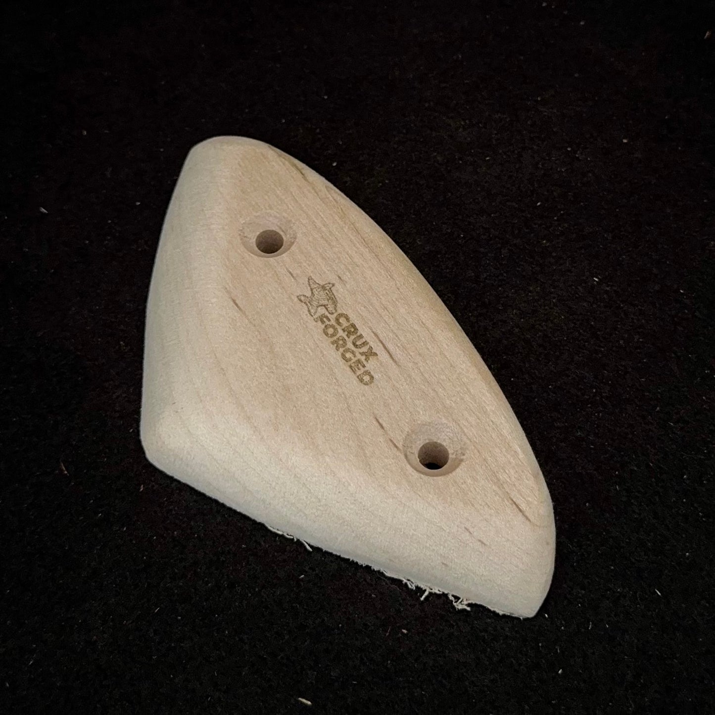 12mm 25° incut Micro Crimp - Wood Climbing Hold