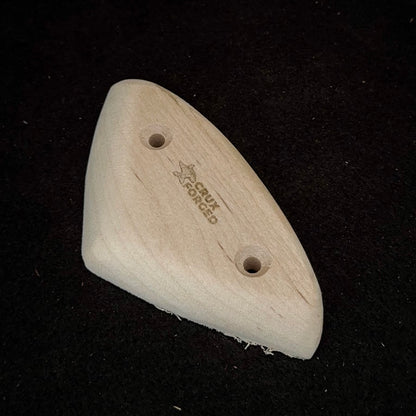 12mm 25° incut Micro Crimp - Wood Climbing Hold